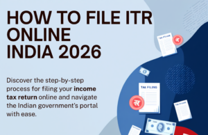 How to File ITR Online in India – Step by Step Guide 2026